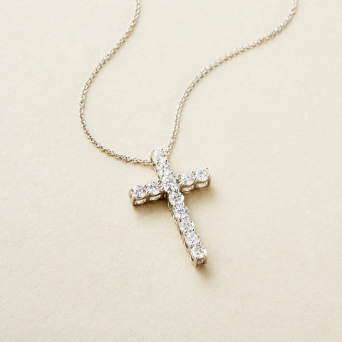 Diamond Cross Pendant